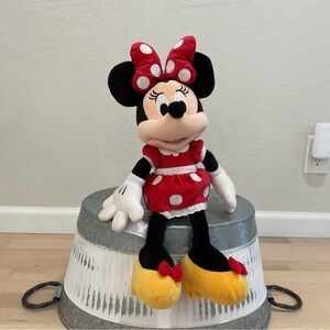 Minnie Mouse Plush Toy with Red Dress